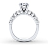 Thumbnail Image 2 of Previously Owned Hearts Desire Ring Setting 1 carat tw Diamonds 18K White Gold