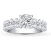 Thumbnail Image 3 of Previously Owned Hearts Desire Ring Setting 1 carat tw Diamonds 18K White Gold