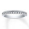 Thumbnail Image 1 of Previously Owned Diamond Anniversary Band 1/4 ct tw Round-cut 14K White Gold