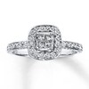 Thumbnail Image 1 of Previously Owned Diamond Promise Ring 1/5 ct tw Round 10K White Gold