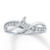 Thumbnail Image 1 of Previously Owned Diamond Promise Ring 1/4 Carat tw 10K White Gold