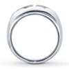 Thumbnail Image 2 of Previously Owned Men's Diamond Ring 1 ct tw Round 14K White Gold