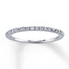 Thumbnail Image 1 of Previously Owned Diamond Anniversary Band 1/4 ct tw Round-cut 14K White Gold