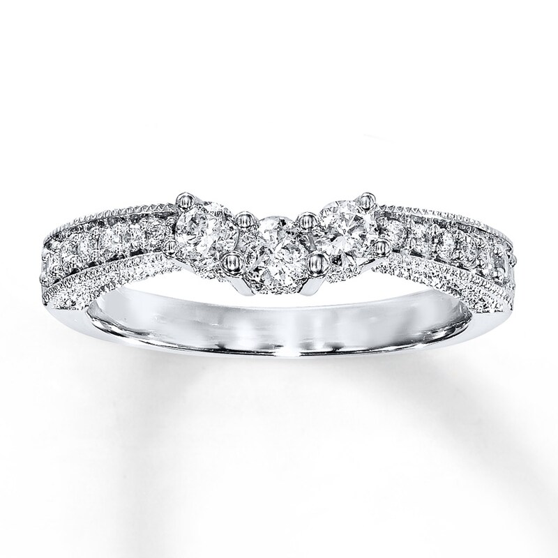 Main Image 1 of Previously Owned Diamond Ring 1/2 ct tw Round-cut 14K White Gold