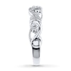 Thumbnail Image 3 of Previously Owned Diamond Band 1/10 ct tw Round-cut 10K White Gold