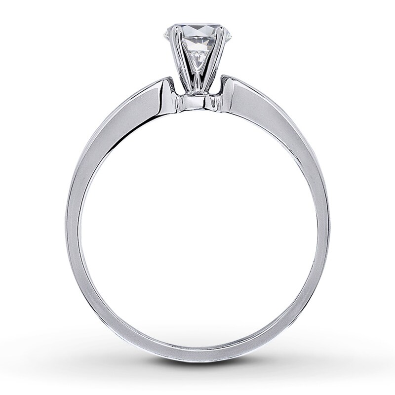 Main Image 2 of Previously Owned Diamond Ring Setting 1/15 ct tw Round-Cut 14K White Gold