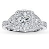 Thumbnail Image 3 of Previously Owned Diamond Ring Setting 1/2 ct tw Round 14K White Gold