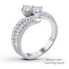 Thumbnail Image 3 of Previously Owned Ever Us Two-Stone Ring 1/2 ct tw Diamonds 14K White Gold