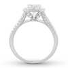 Thumbnail Image 2 of Previously Owned Diamond Engagement Ring 1 ct tw Round-cut 14K White Gold