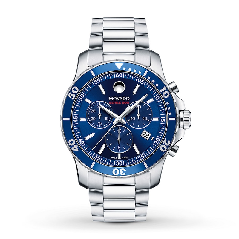 Main Image 1 of Previously Owned Movado Men's Series 800 Chronograph Watch 2600141