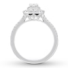 Thumbnail Image 2 of Previously Owned Neil Lane Engagement Ring 1 ct tw Diamonds 14K White Gold