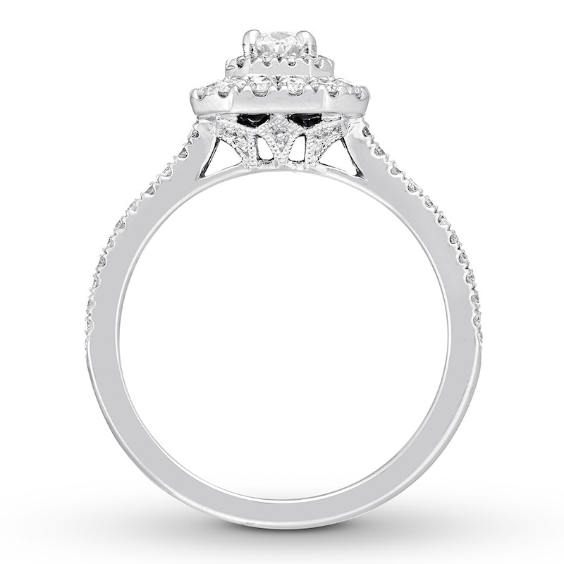 Main Image 2 of Previously Owned Neil Lane Engagement Ring 1 ct tw Diamonds 14K White Gold