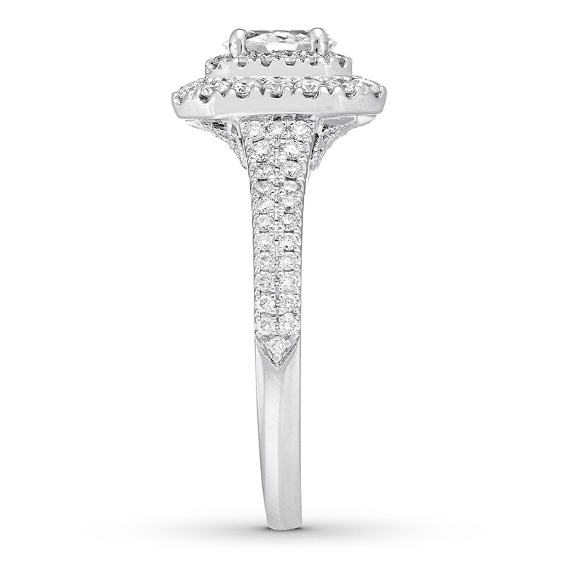 Main Image 3 of Previously Owned Neil Lane Engagement Ring 1 ct tw Diamonds 14K White Gold