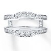 Thumbnail Image 1 of Previously Owned Diamond Enhancer Ring 3/4 ct tw Round-cut 14K White Gold
