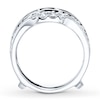 Thumbnail Image 2 of Previously Owned Diamond Enhancer Ring 3/4 ct tw Round-cut 14K White Gold