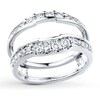 Thumbnail Image 4 of Previously Owned Diamond Enhancer Ring 3/4 ct tw Round-cut 14K White Gold