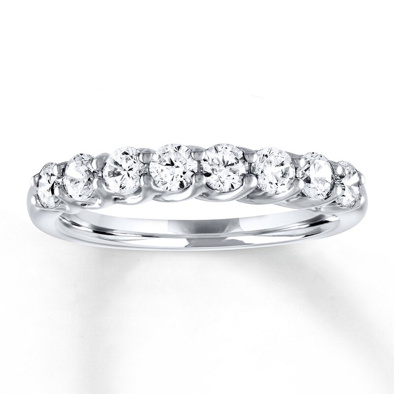 Main Image 1 of Previously Owned Diamond Anniversary Band 3/4 ct tw Round Platinum