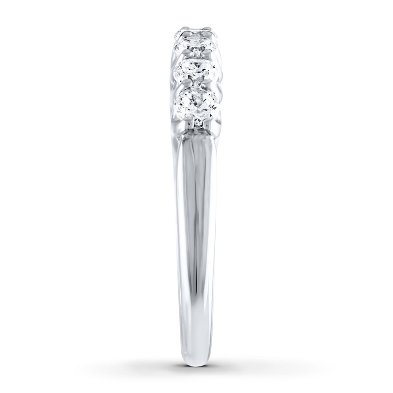 Main Image 3 of Previously Owned Diamond Anniversary Band 3/4 ct tw Round Platinum