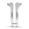 Thumbnail Image 2 of Previously Owned Diamond Enhancer Ring 1/2 ct tw Round-cut 14K White Gold