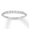 Thumbnail Image 1 of Previously Owned Diamond Stackable Ring 1/4 ct tw Round-cut 10K White Gold