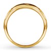 Thumbnail Image 2 of Previously Owned Diamond Men's Band 1/4 ct tw Round-cut 10K Yellow Gold