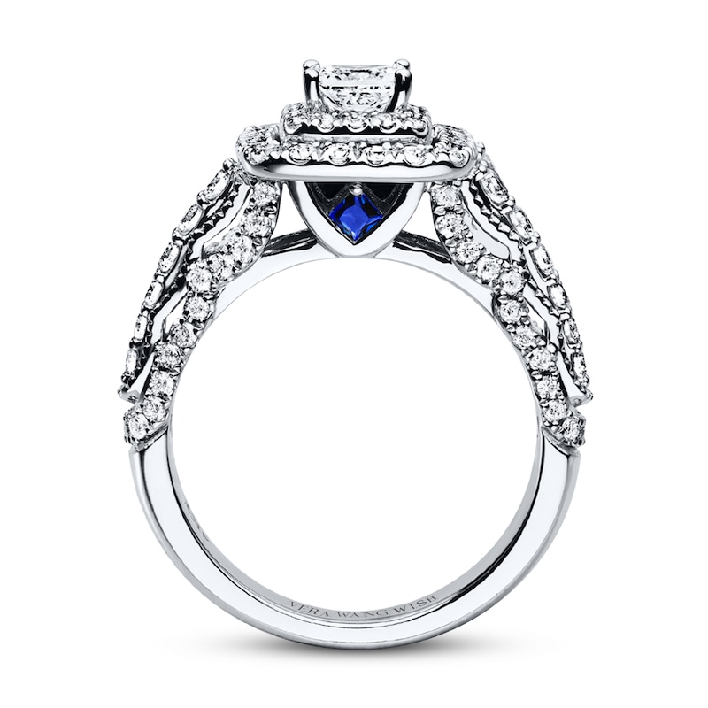 Main Image 4 of Previously Owned Vera Wang WISH 1-1/2 ct tw Diamonds 14K White Gold Ring