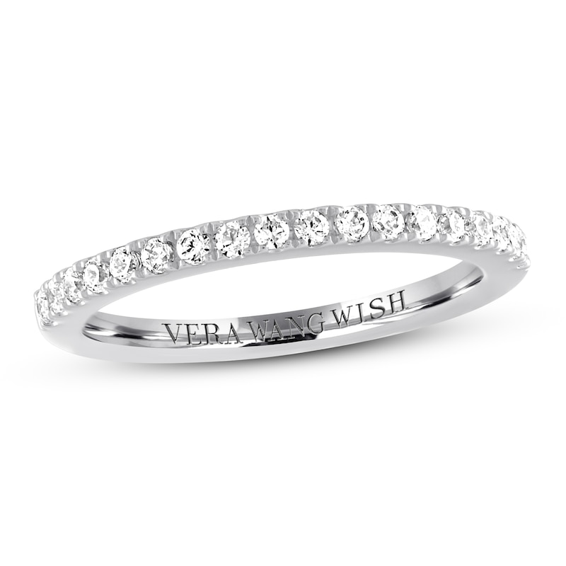 Previously Owned Vera Wang WISH Diamond Band / carat tw 14K White Gold