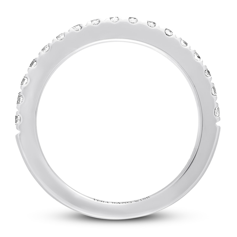Main Image 2 of Previously Owned Vera Wang WISH Diamond Band 1/4 carat tw 14K White Gold