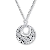 Thumbnail Image 4 of Previously Owned Lois Hill Necklace 1/4 ct tw Diamonds Sterling Silver