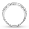 Thumbnail Image 2 of Previously Owned Diamond Anniversary Ring 1-1/2 cts tw Round-cut 14K White Gold