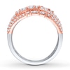 Thumbnail Image 2 of Previously Owned Diamond Ring 1 carat tw Round/Baguette 14K Two-Tone Gold