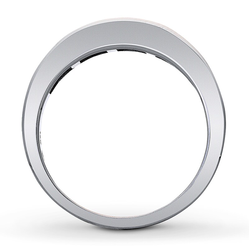 Main Image 2 of Previously Owned Diamond Anniversary Band 1/2 ct tw Princess-cut 14K White Gold