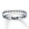 Thumbnail Image 1 of Previously Owned Diamond Anniversary Ring 1/2 ct tw Round-cut 14K White Gold