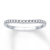 Thumbnail Image 1 of Previously Owned Diamond Anniversary Band 1/6 ct tw Round 14K White Gold