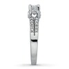 Thumbnail Image 2 of Previously Owned 3-Stone Diamond Ring 1ctw 14K White Gold