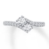 Thumbnail Image 1 of Previously Owned Ever Us Two-Stone Ring 1 ct tw Diamonds 14K White Gold