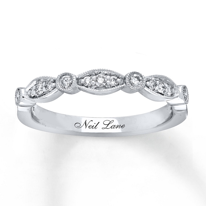 Main Image 1 of Previously Owned Neil Lane Diamond Band 1/4 carat tw 14K White Gold