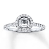Thumbnail Image 1 of Previously Owned Diamond Ring Setting 1/3 ct tw Round-cut 14K White Gold