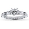 Thumbnail Image 1 of Previously Owned Diamond Ring Setting 1/4 ct tw Round-cut 14K White Gold