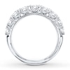 Thumbnail Image 2 of Previously Owned Diamond Anniversary Band 1-1/2 ct tw Round-cut 14K White Gold