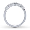 Thumbnail Image 2 of Previously Owned Diamond Contour Ring 1/3 ct tw Round 14K White Gold