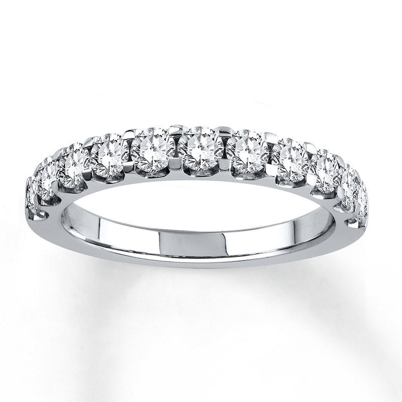 Previously Owned Diamond Anniversary Band 1 carat tw Round-cut Platinum