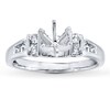 Thumbnail Image 1 of Previously Owned Previously Owned Diamond Ring Setting 1/3 ct tw Round-cut 14K White Gold
