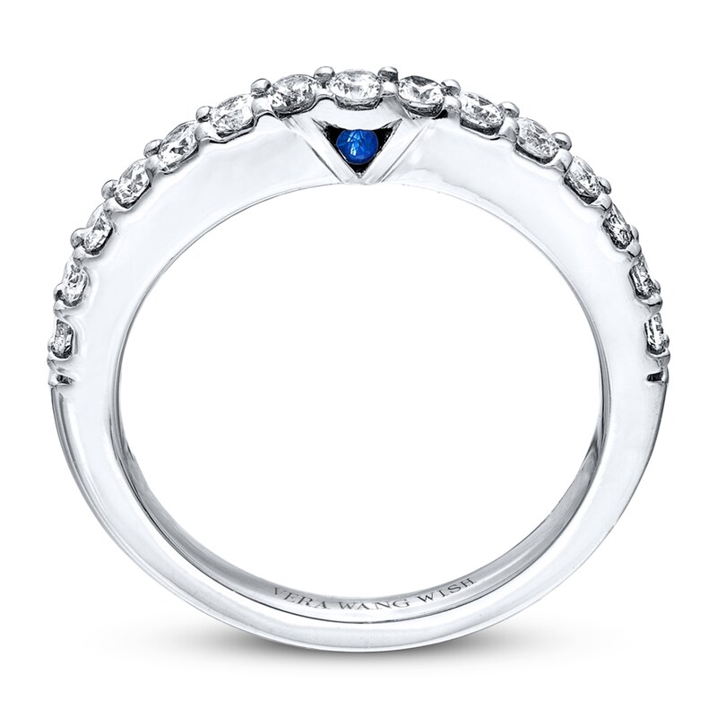 Main Image 2 of Previously Owned Vera Wang WISH 1/2 Carat tw Diamonds 14K White Gold Band