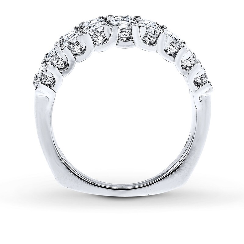 Main Image 2 of Previously Owned Diamond  Anniversary Band 2-1/4 ct tw Round 18K White Gold