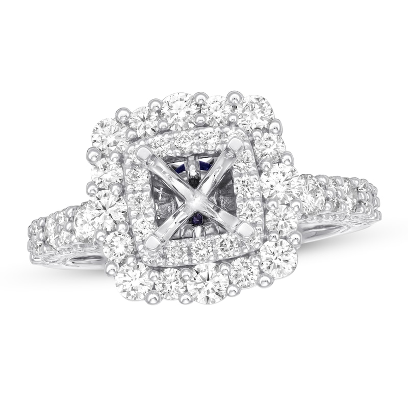 Main Image 1 of Previously Owned Vera Wang WISH Ring Setting 1-1/2 ct tw Diamonds 14K Gold