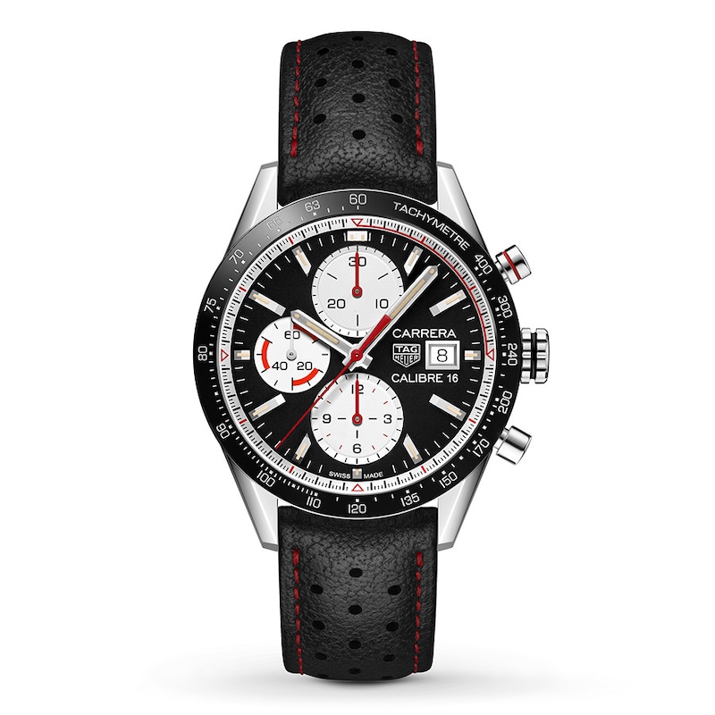 Main Image 1 of Previously Owned TAG Heuer CARRERA Chronograph Watch CV201AP.FC6429