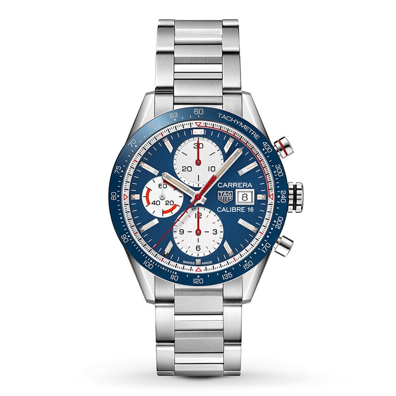 Main Image 1 of Previously Owned TAG Heuer CARRERA Chronograph Watch CV201AR.BA0715