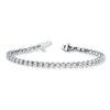 Thumbnail Image 1 of Previously Owned Diamond Bracelet 5 ct tw Round-cut 14K White Gold