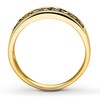 Thumbnail Image 2 of Previously Owned Brown Diamond Men's Ring 1-1/2 ct tw Round-cut 10K Yellow Gold